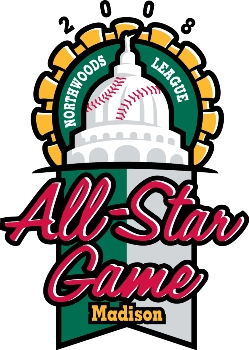 Northwoods League All-Star Game 2008 Primary Logo iron on heat transfer